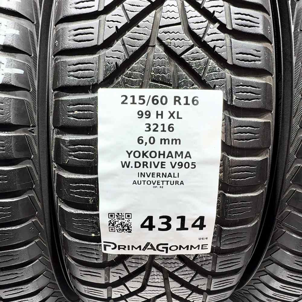 Gomme usate YOKOHAMA W.Drive V905 215/60 R16 99H – foto 03 | Prima Gomme YOKOHAMA W.Drive V905 215/60 R16 99H, dettaglio fotografico 3
