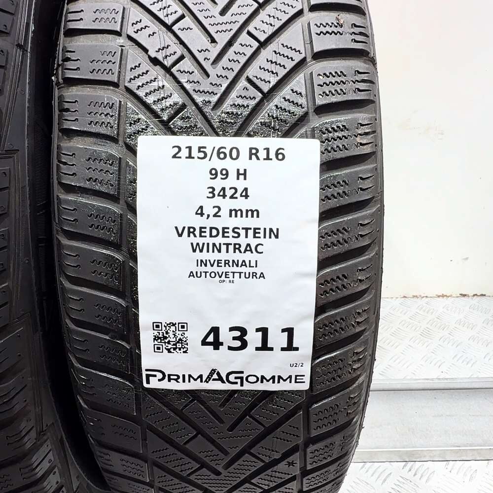 Gomme usate Vredestein Wintrac 215/60 R16 99H – foto 03 | Prima Gomme Vredestein Wintrac 215/60 R16 99H, dettaglio fotografico 3