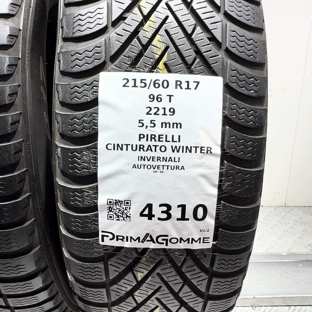 Gomme usate PIRELLI Cinturato Winter 215/60 R17 96T – foto 03 | Prima Gomme PIRELLI Cinturato Winter 215/60 R17 96T, dettaglio fotografico 3