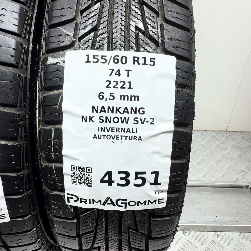 Gomme usate NANKANG NK Snow SV-2 155/60 R15 74T – foto 03 | Prima Gomme NANKANG NK Snow SV-2 155/60 R15 74T, dettaglio fotografico 3