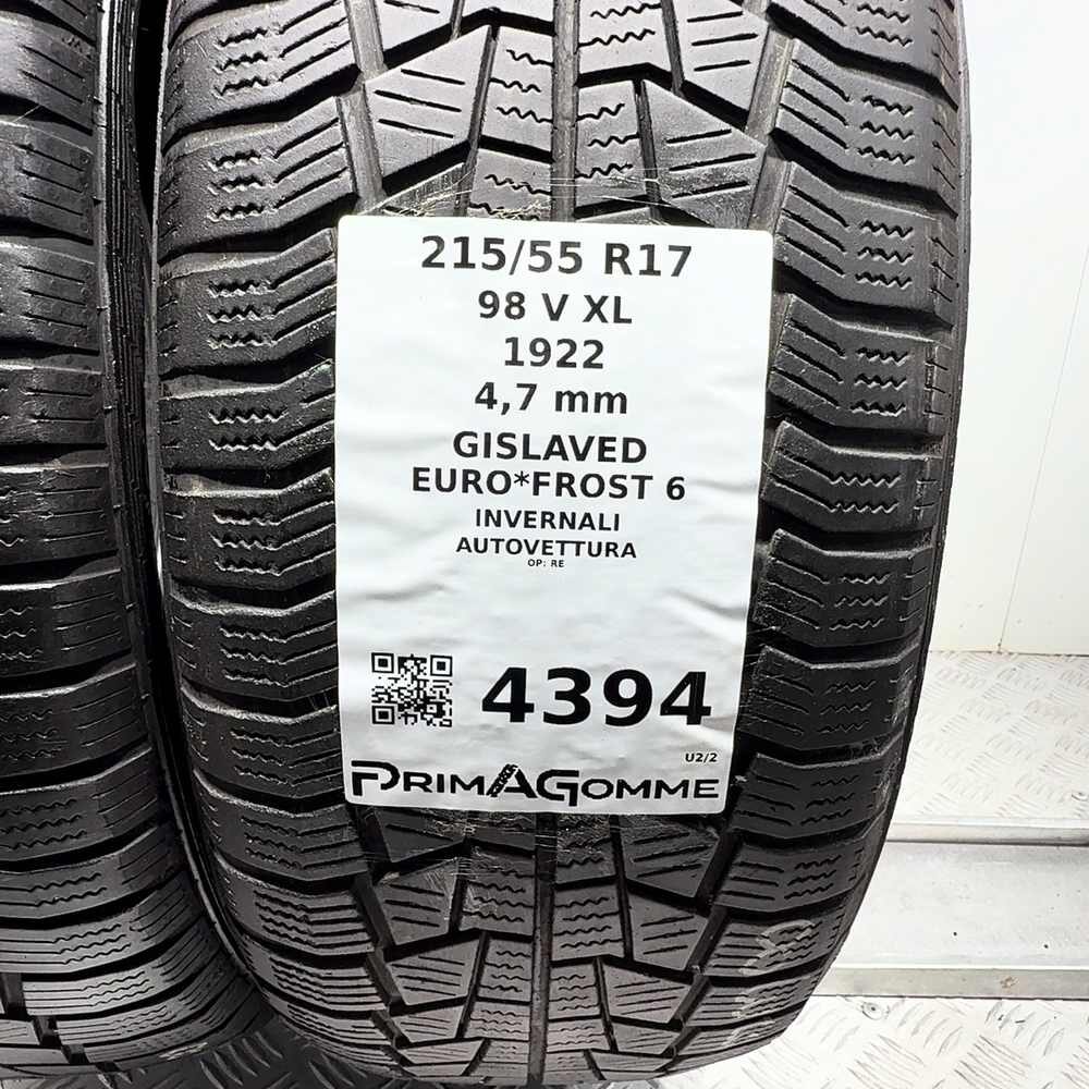 Gomme usate Gislaved Euro*Frost 6 215/55 R17 98V – foto 03 | Prima Gomme Gislaved Euro*Frost 6 215/55 R17 98V, dettaglio fotografico 3