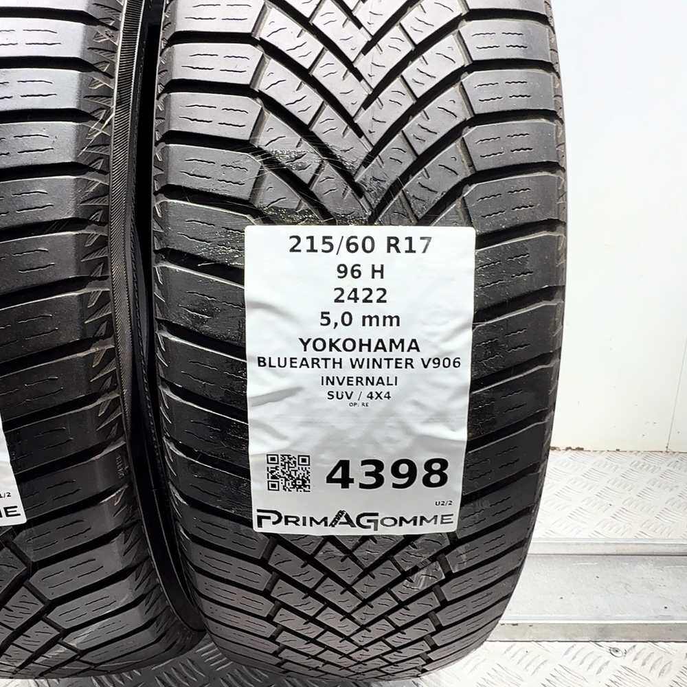 Gomme usate YOKOHAMA BluEarth Winter V906 215/60 R17 96H – foto 03 | Prima Gomme YOKOHAMA BluEarth Winter V906 215/60 R17 96H, dettaglio fotografico 3