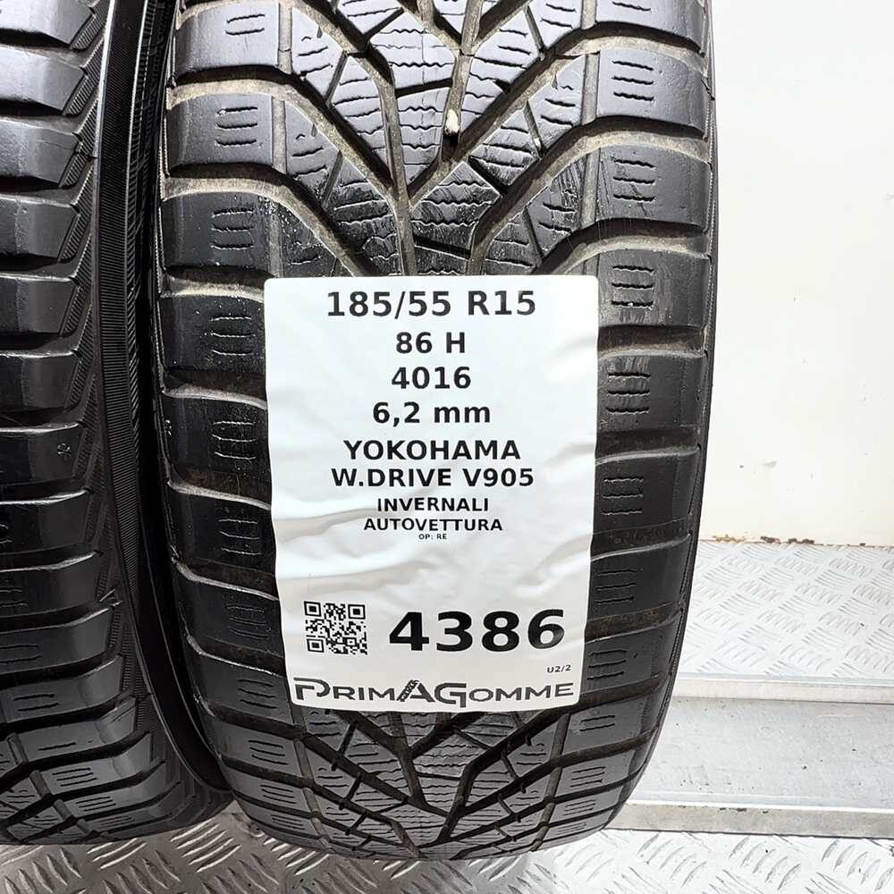 Gomme usate YOKOHAMA W.Drive V905 185/55 R15 86H – foto 03 | Prima Gomme YOKOHAMA W.Drive V905 185/55 R15 86H, dettaglio fotografico 3