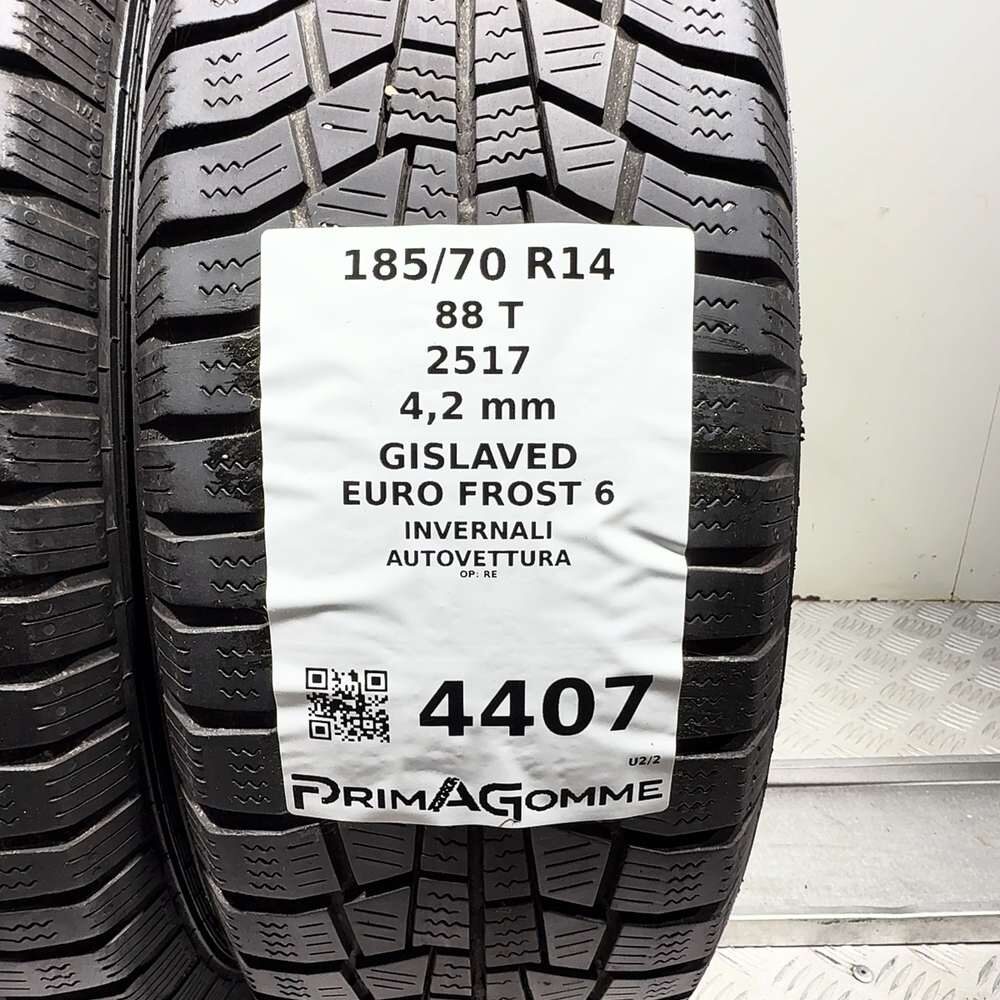 Gomme Usate 185 70 R14 88T Gislaved Euro Frost 6 Invernali | Gomme Usate | PrimaGomme.it Gislaved Euro Frost 6 185/70 R14 88T, dettaglio fotografico 3