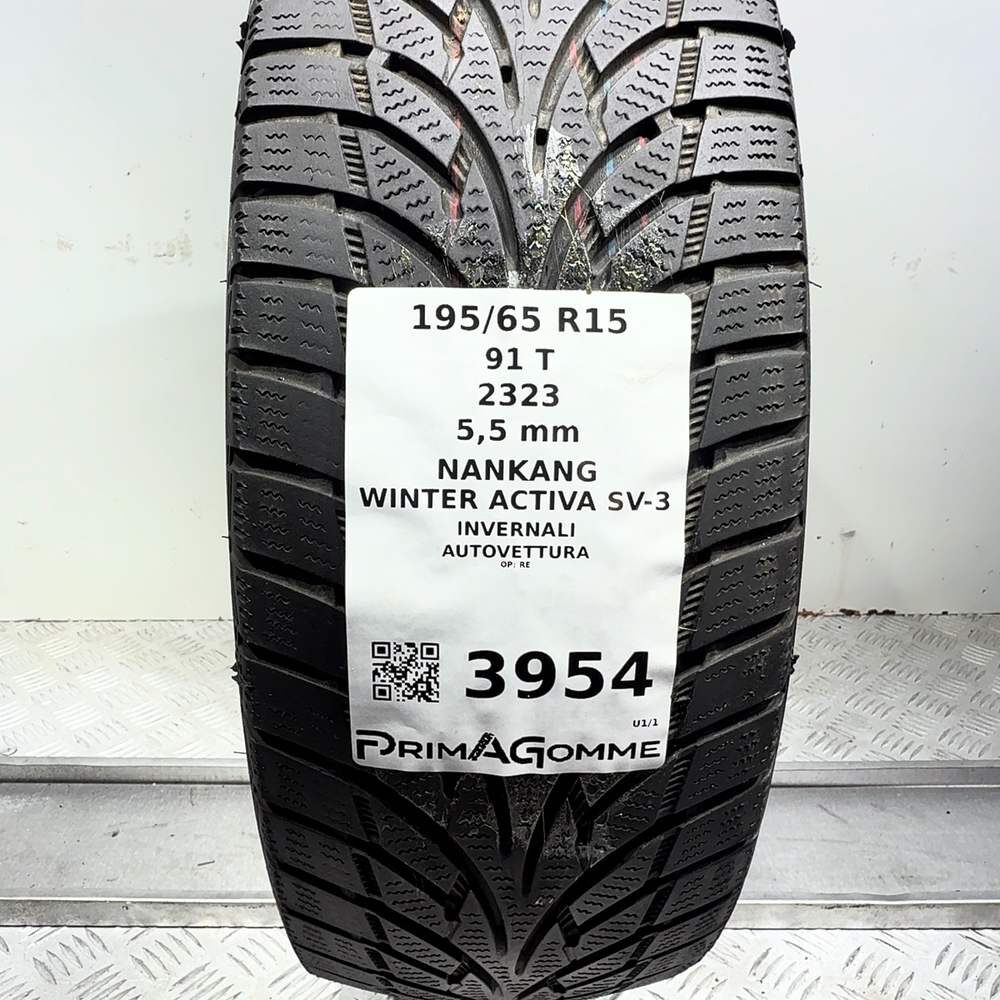 Gomma usata NANKANG Winter Activa SV-3 195/65 R15 91T – foto 03 | Prima Gomme NANKANG Winter Activa SV-3 195/65 R15 91T, dettaglio fotografico 3