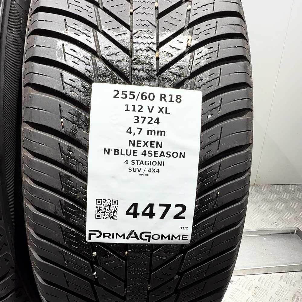 Gomme Usate 255 60 R18 112V XL Nexen N'Blue 4Season 4 Stagioni | Gomme Usate | PrimaGomme.it Nexen N'Blue 4Season 255/60 R18 112V, dettaglio fotografico 3