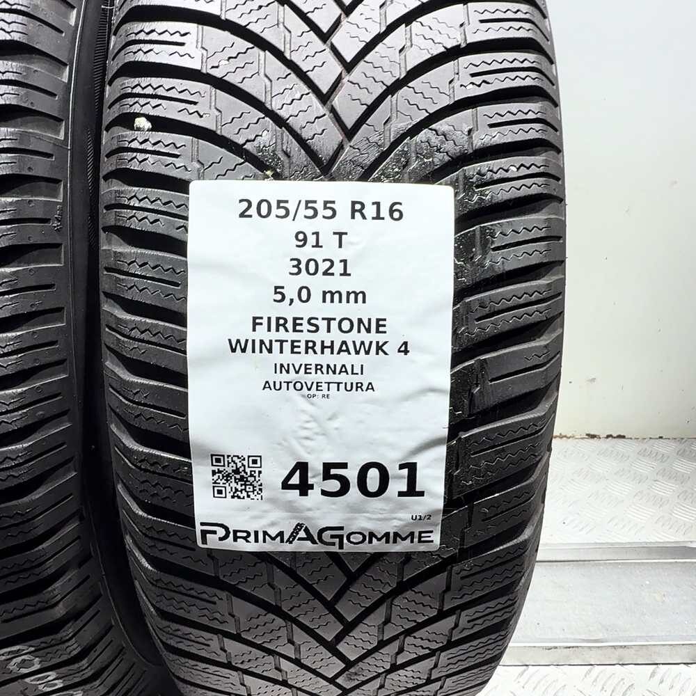 Gomme Usate 205 55 R16 91T Firestone Winterhawk 4 71% Invernali | Gomme Usate | PrimaGomme.it FIRESTONE Winterhawk 4 205/55 R16 91T, dettaglio fotografico 3