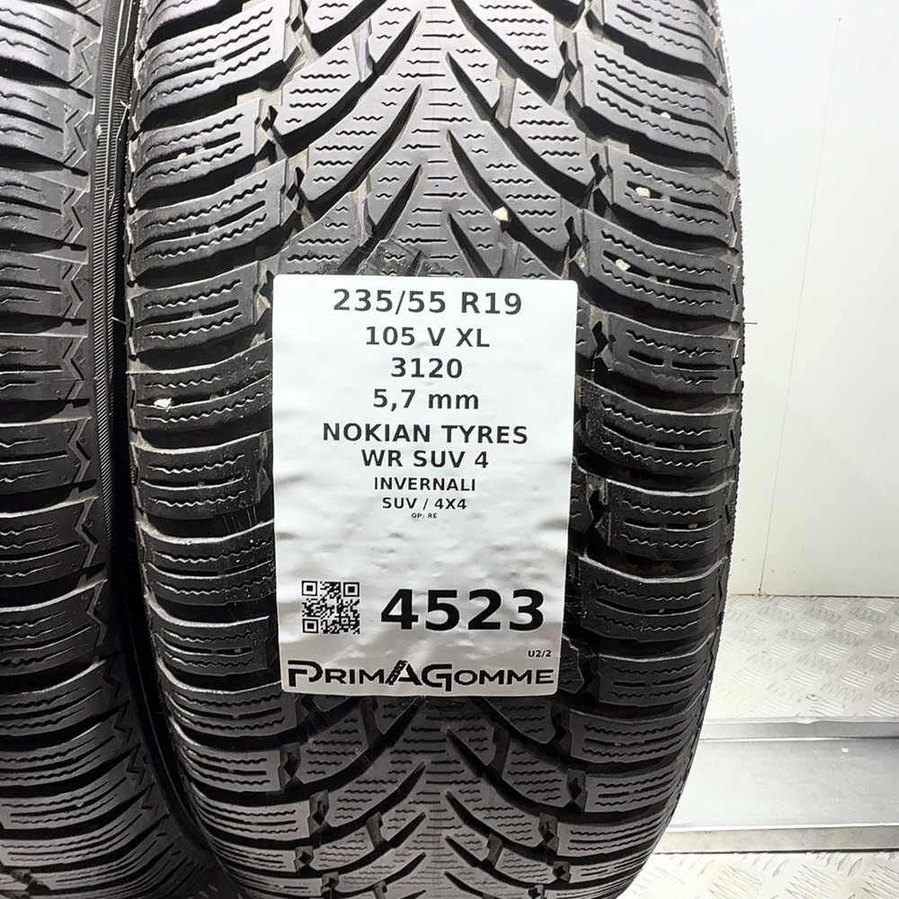 Gomme Usate 235 55 R19 105V XL Nokian Tyres WR SUV 4 81% Invernali | Gomme Usate | PrimaGomme.it Nokian Tyres WR SUV 4 235/55 R19 105V, dettaglio fotografico 3