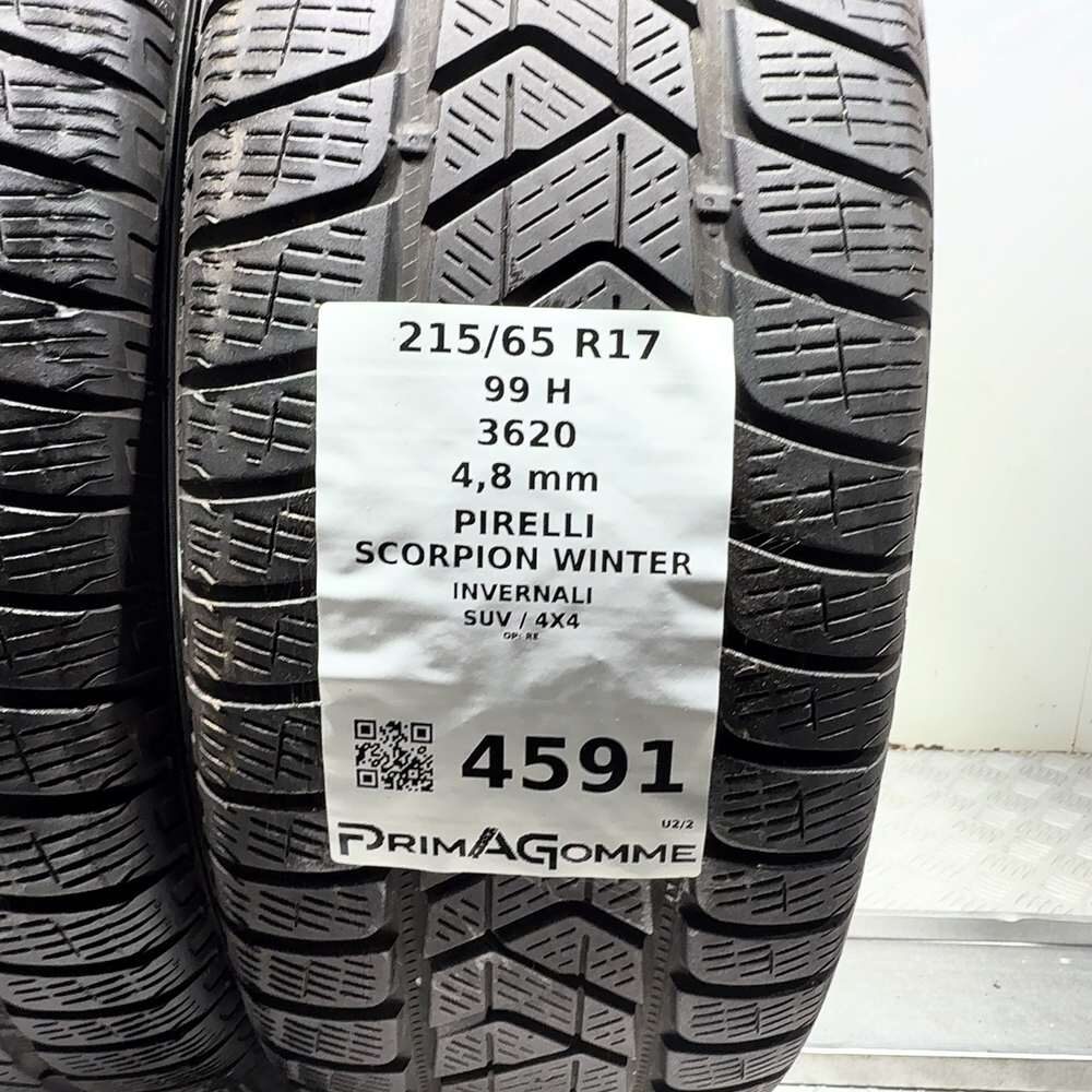 Gomme Usate 215 65 R17 99H Pirelli Scorpion Winter Invernali | Gomme Usate | PrimaGomme.it PIRELLI Scorpion Winter 215/65 R17 99H, dettaglio fotografico 3