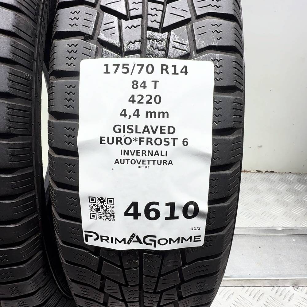 Gomme Usate 175 70 R14 84T Gislaved Euro*Frost 6 Invernali | Gomme Usate | PrimaGomme.it Gislaved Euro*Frost 6 175/70 R14 84T, dettaglio fotografico 3