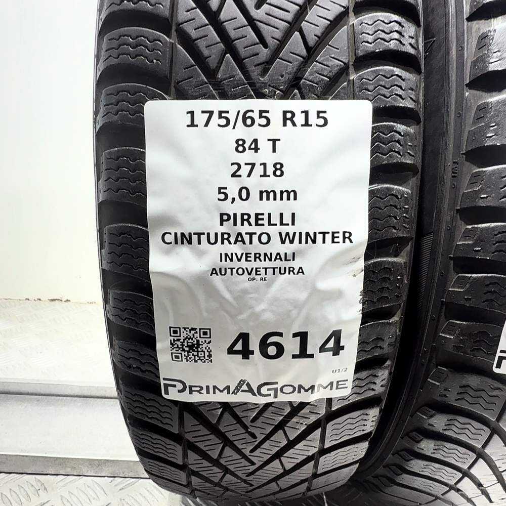 Gomme Usate 175 65 R15 84T Pirelli Cinturato Winter 71% Invernali | Gomme Usate | PrimaGomme.it PIRELLI Cinturato Winter 175/65 R15 84T, dettaglio fotografico 3
