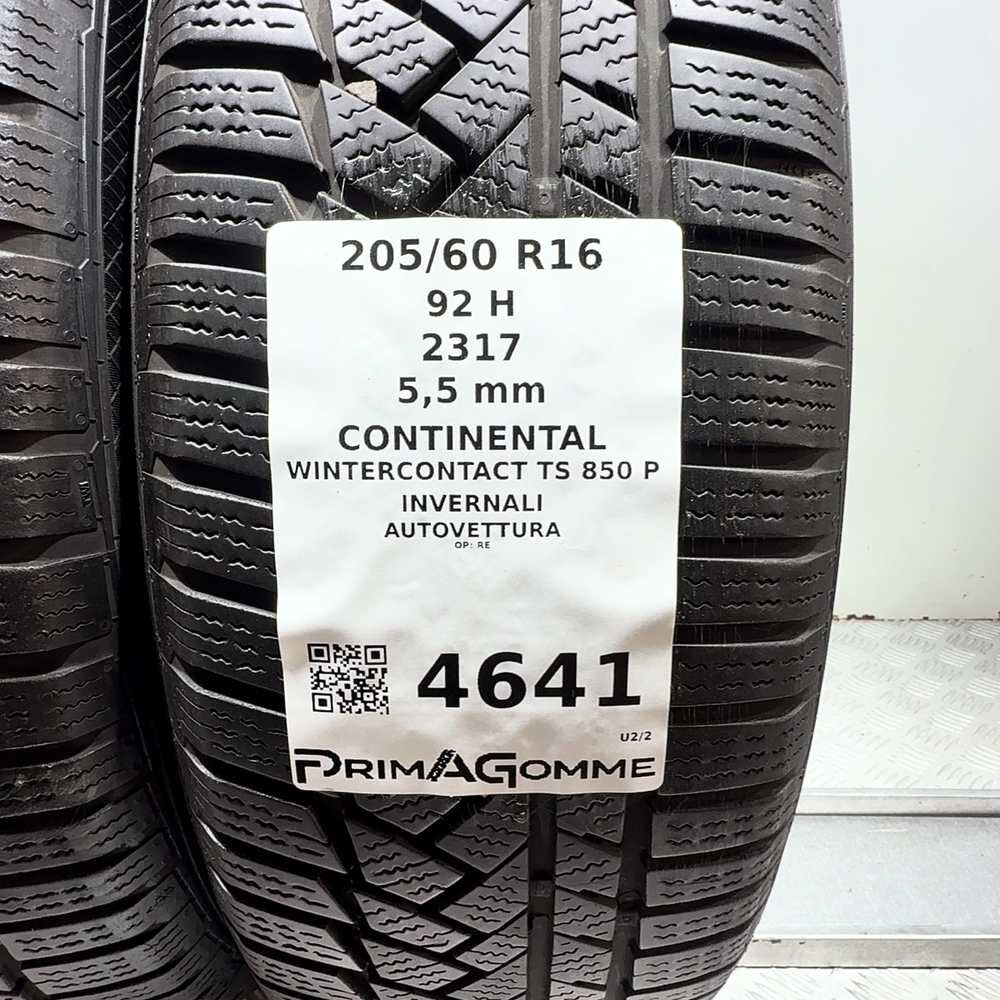 Gomme Usate 205 60 R16 92H Continental Wintercontact TS 850 P 79% Invernali | Gomme Usate | PrimaGomme.it CONTINENTAL Wintercontact TS 850 P 205/60 R16 92H, dettaglio fotografico 3