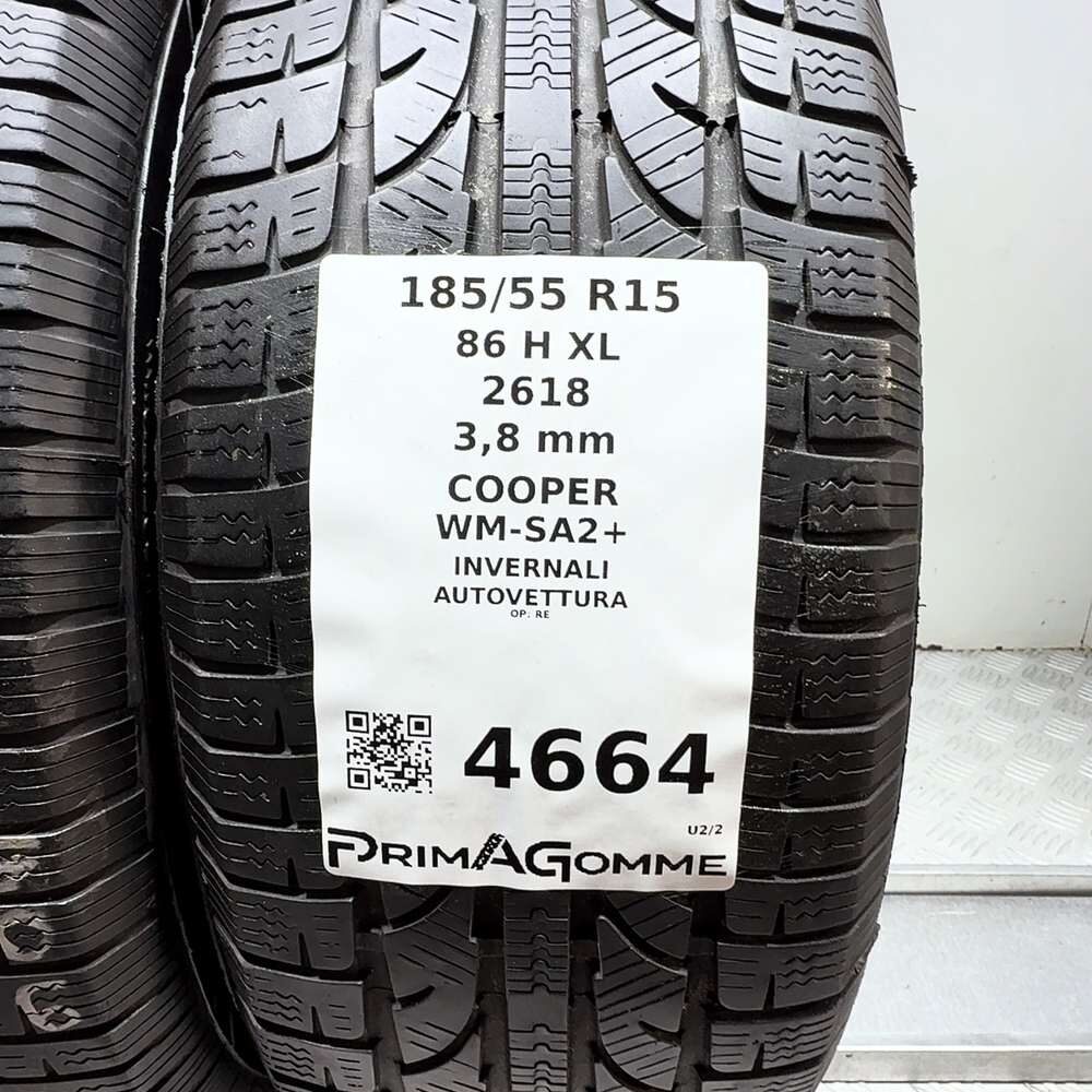 Gomme Usate 185 55 R15 86H XL Cooper WM-SA2+ Invernali | Gomme Usate | PrimaGomme.it COOPER WM-SA2+ 185/55 R15 86H, dettaglio fotografico 3