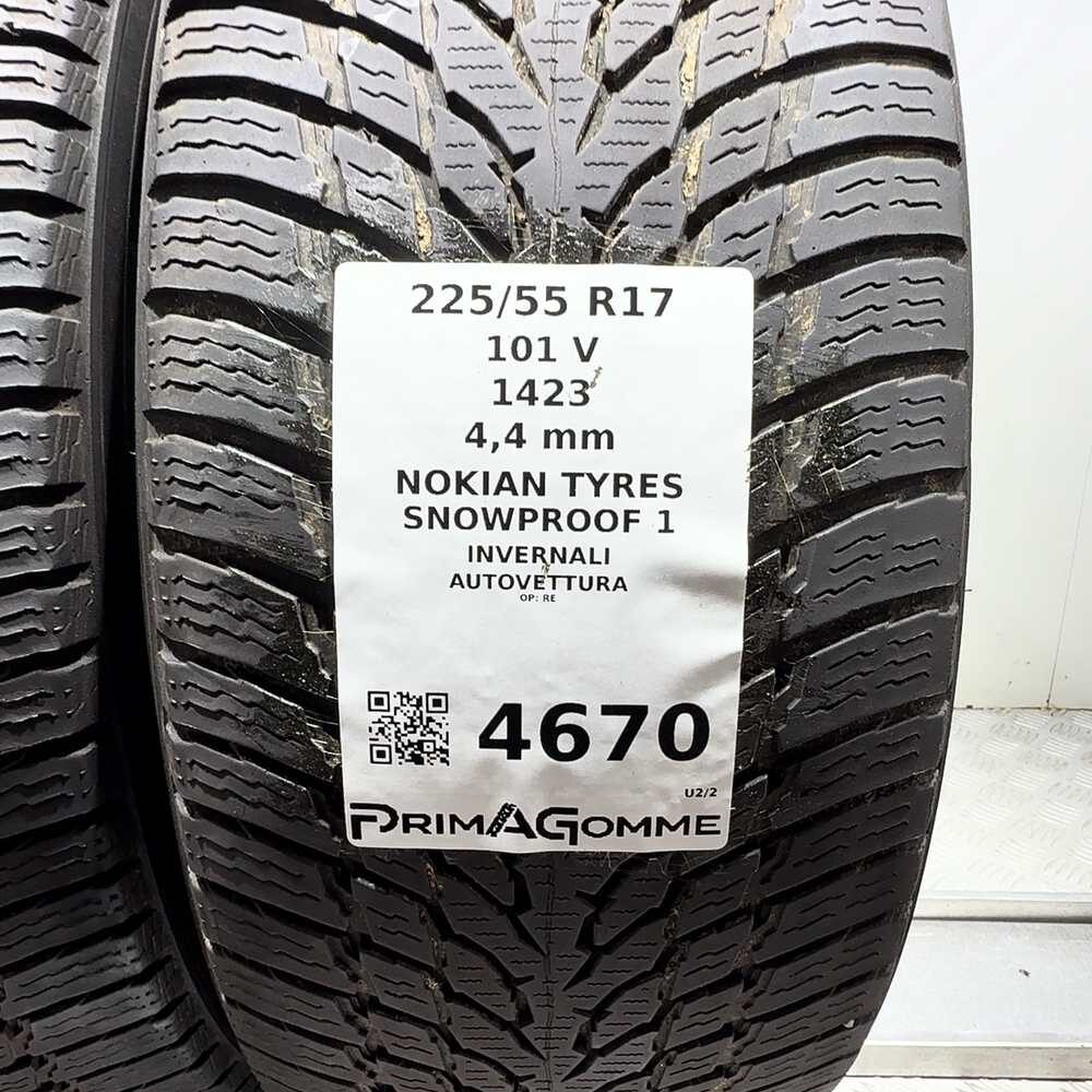 Gomme Usate 225 55 R17 101V Nokian Tyres Snowproof 1 Invernali | Gomme Usate | PrimaGomme.it Nokian Tyres Snowproof 1 225/55 R17 101V, dettaglio fotografico 3
