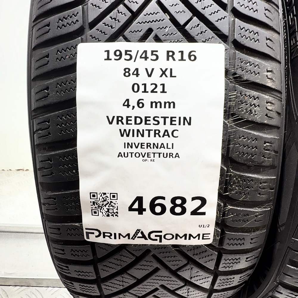 Gomme Usate 195 45 R16 84V XL Vredestein Wintrac Invernali | Gomme Usate | PrimaGomme.it Vredestein Wintrac 195/45 R16 84V, dettaglio fotografico 3