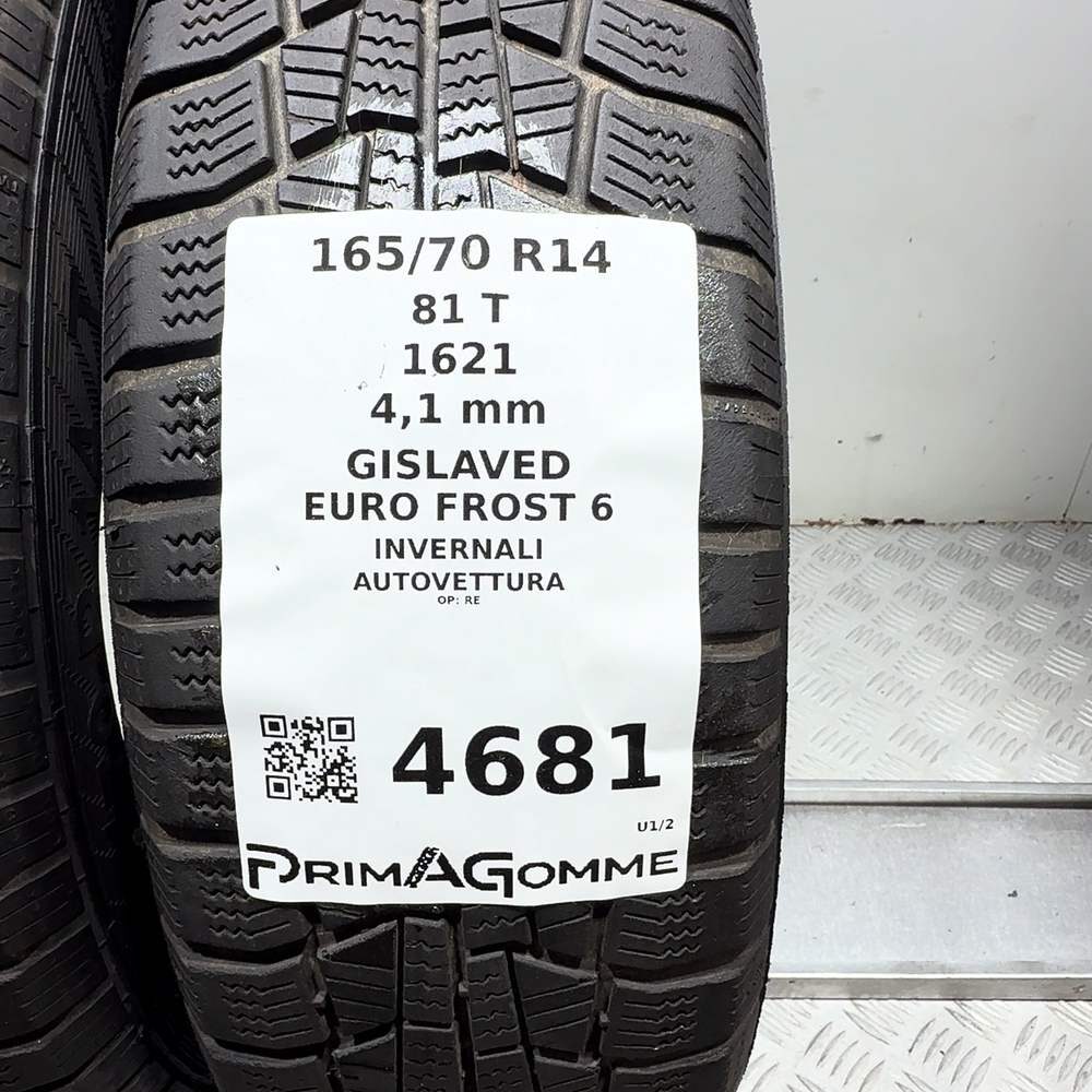 Gomme Usate 165 70 R14 81T Gislaved Euro Frost 6 Invernali | Gomme Usate | PrimaGomme.it Gislaved Euro Frost 6 165/70 R14 81T, dettaglio fotografico 3