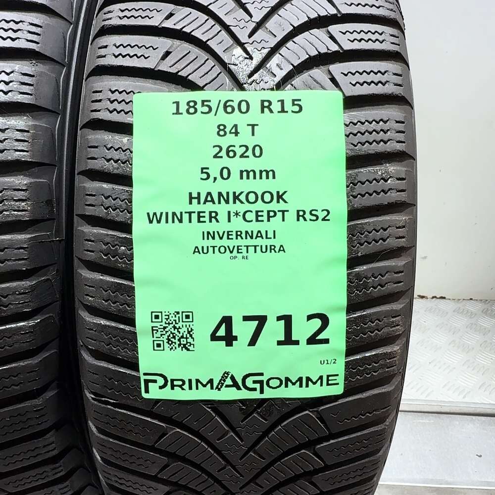 Gomme Usate 185 60 R15 84T Hankook Winter I*Cept RS2 71% Invernali | Gomme Usate | PrimaGomme.it HANKOOK Winter I*Cept RS2 185/60 R15 84T, dettaglio fotografico 3