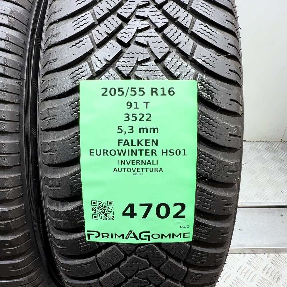Gomme Usate 205 55 R16 91T Falken Eurowinter HS01 76% Invernali | Gomme Usate | PrimaGomme.it FALKEN Eurowinter HS01 205/55 R16 91T, dettaglio fotografico 3