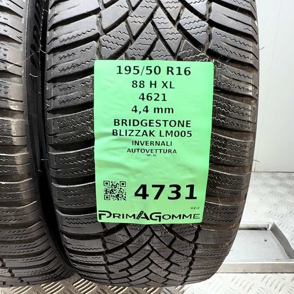 Gomme Usate 195 50 R16 88H XL Bridgestone Blizzak LM005 Invernali | Gomme Usate | PrimaGomme.it BRIDGESTONE Blizzak LM005 195/50 R16 88H, dettaglio fotografico 3