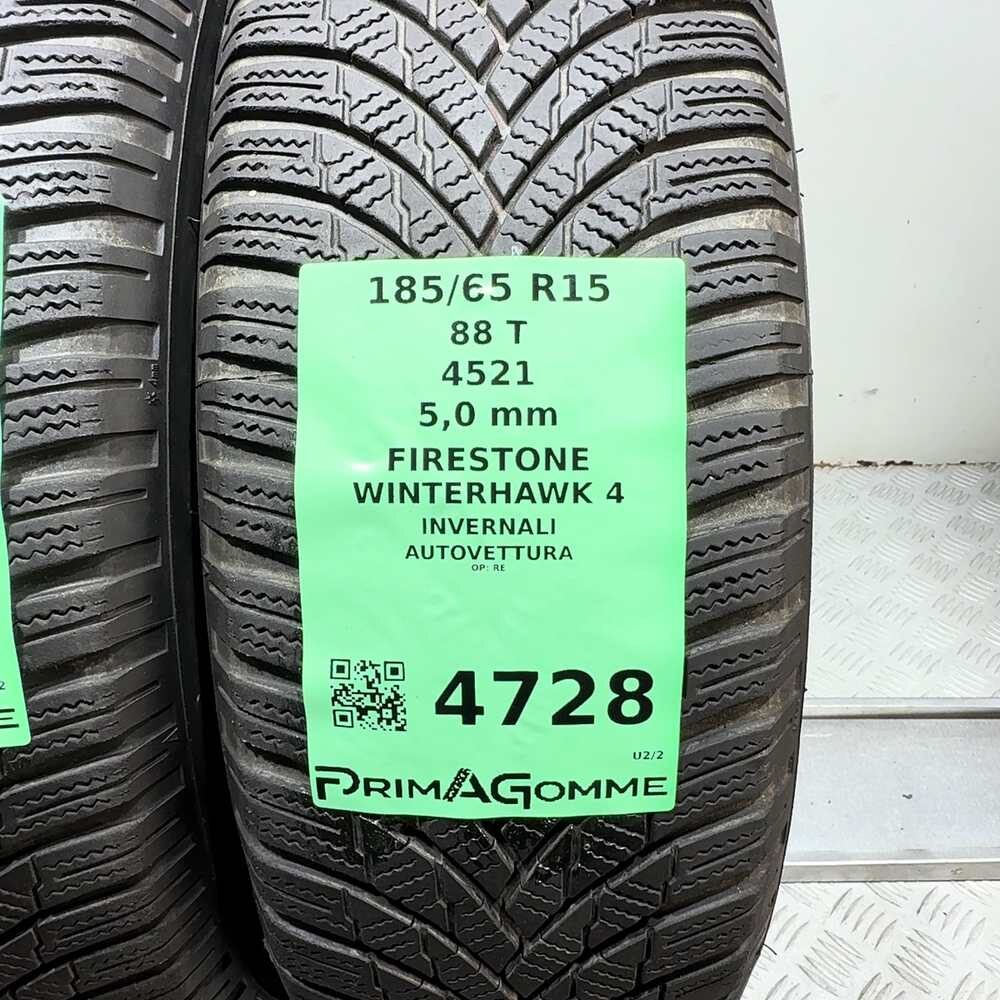 Gomme Usate 185 65 R15 88T Firestone Winterhawk 4 71% Invernali | Gomme Usate | PrimaGomme.it FIRESTONE Winterhawk 4 185/65 R15 88T, dettaglio fotografico 3