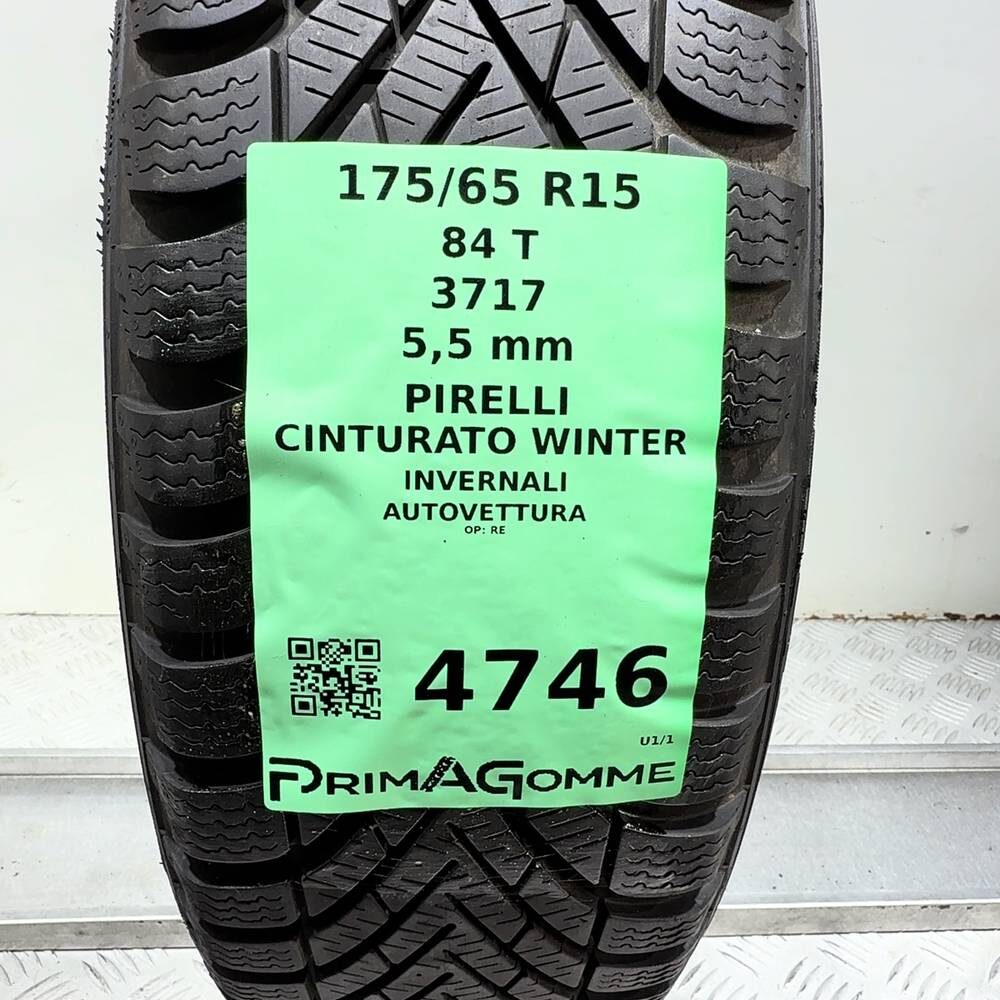 Gomma Usata 175 65 R15 84T Pirelli Cinturato Winter 79% Invernale | Gomme Usate | PrimaGomme.it PIRELLI Cinturato Winter 175/65 R15 84T, dettaglio fotografico 3