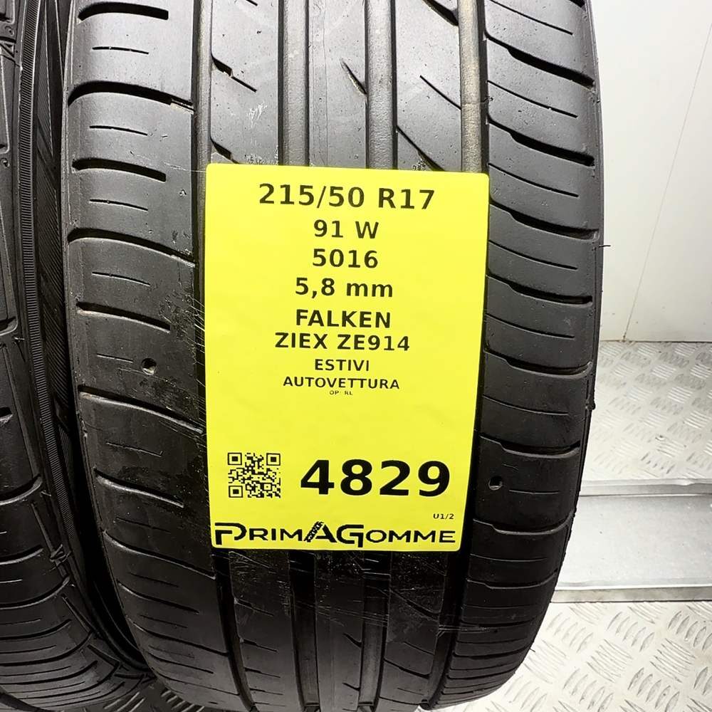 Gomme Usate 215 50 R17 91W Falken Ziex ZE914 83% Estive | Gomme Usate | PrimaGomme.it FALKEN Ziex ZE914 215/50 R17 91W: fino a 270 km/h, dettaglio fotografico 3