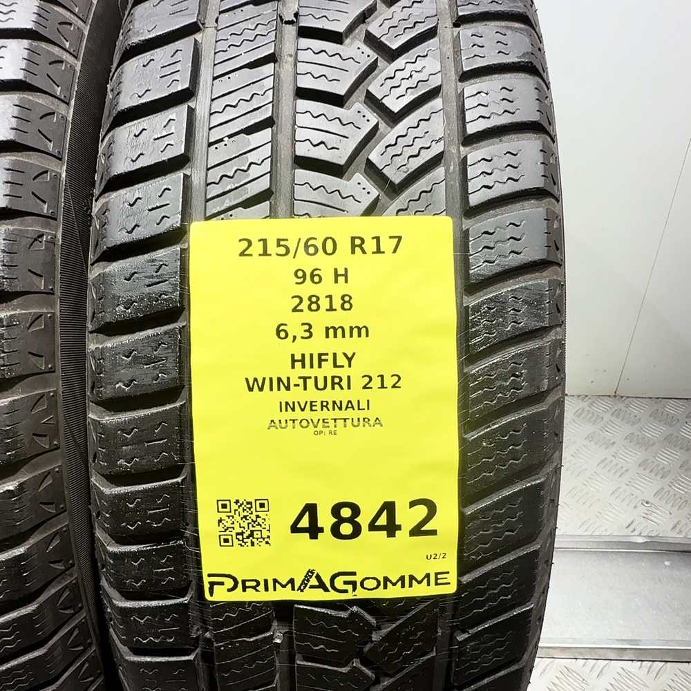 Gomme usate Hifly Win-Turi 212 215/60 R17 96H – foto 03 | Prima Gomme Hifly Win-Turi 212 215/60 R17 96H, dettaglio fotografico 3