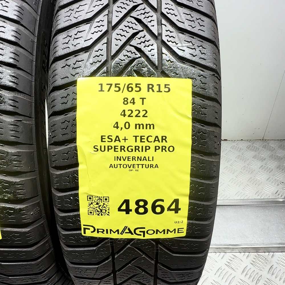 Gomme usate ESA+ TECAR Supergrip Pro 175/65 R15 84T – foto 03 | Prima Gomme ESA+ TECAR Supergrip Pro 175/65 R15 84T, dettaglio fotografico 3