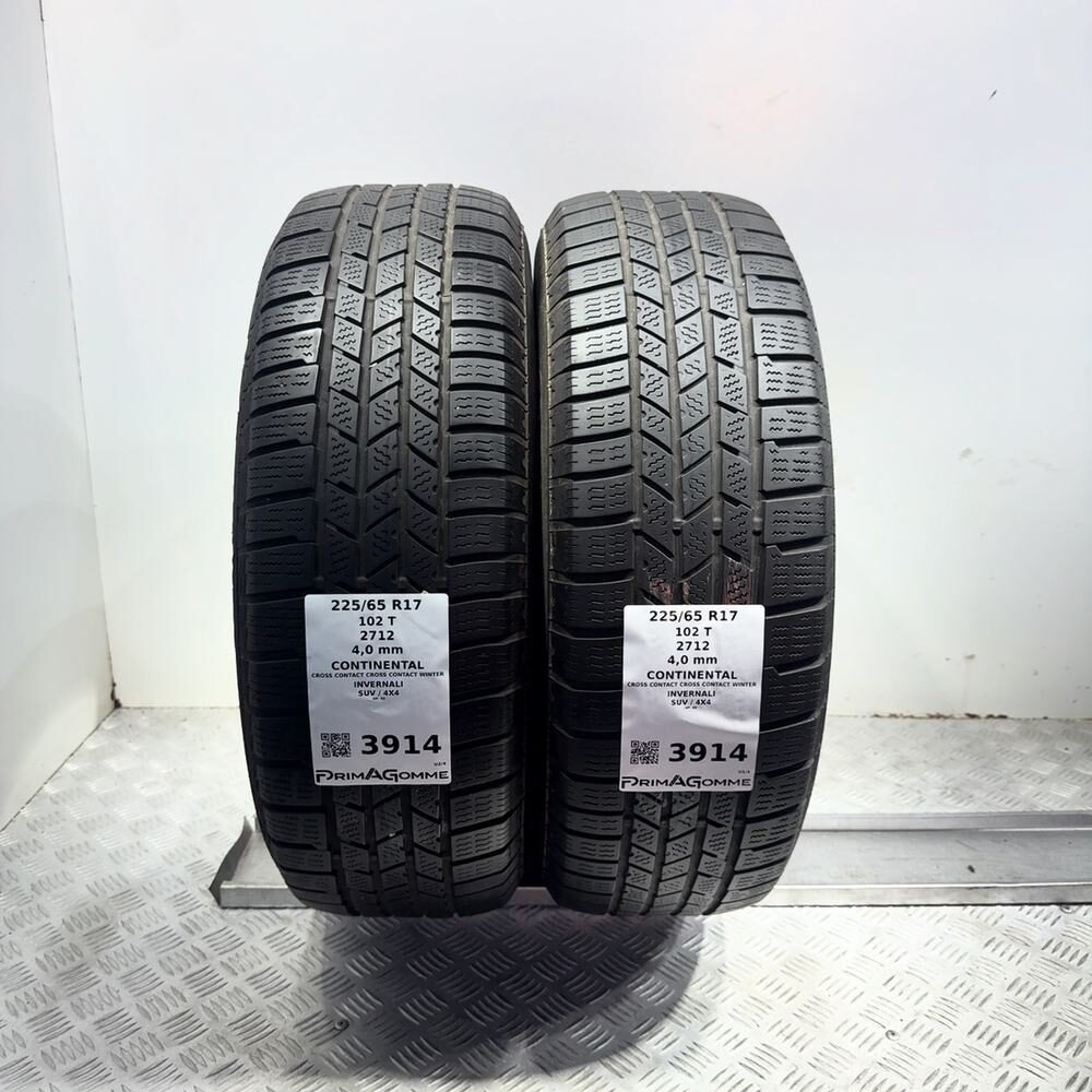 Gomme usate CONTINENTAL Cross Contact Cross Contact Winter 225/65 R17 102T – foto 04 | Prima Gomme CONTINENTAL Cross Contact Cross Contact Winter 225/65 R17 102T, dettaglio fotografico 4