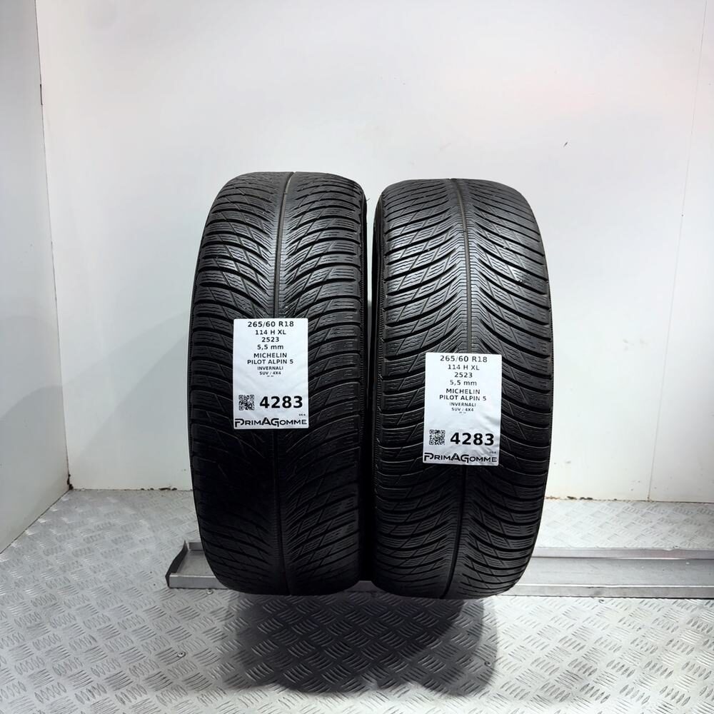 Gomme Usate 265 60 R18 114H XL Michelin Pilot Alpin 5 79% Invernali | Gomme Usate | PrimaGomme.it MICHELIN Pilot Alpin 5 265/60 R18 114H, dettaglio fotografico 4