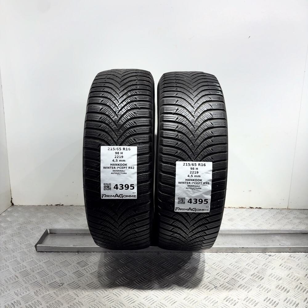 Gomme usate HANKOOK Winter I*Cept RS2 215/65 R16 98H – foto 04 | Prima Gomme HANKOOK Winter I*Cept RS2 215/65 R16 98H, dettaglio fotografico 4