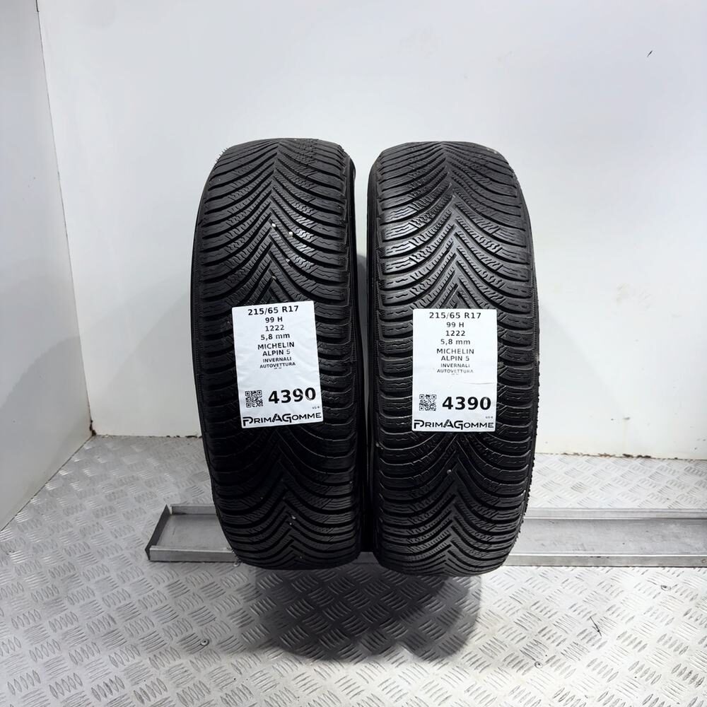 Gomme usate MICHELIN Alpin 5 215/65 R17 99H – foto 04 | Prima Gomme MICHELIN Alpin 5 215/65 R17 99H, dettaglio fotografico 4