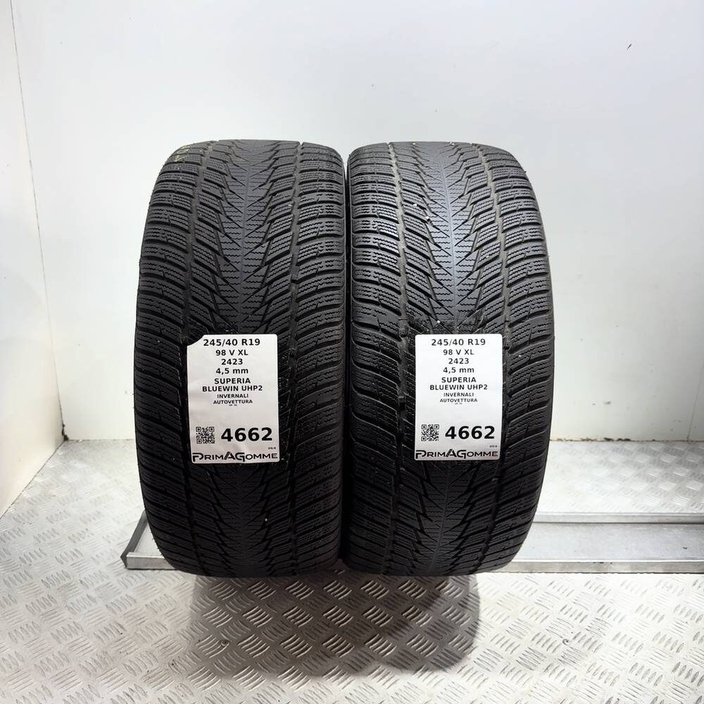 Gomme Usate 245 40 R19 98V XL Superia Bluewin Uhp2 Invernali | Gomme Usate | PrimaGomme.it Superia Bluewin Uhp2 245/40 R19 98V, dettaglio fotografico 4