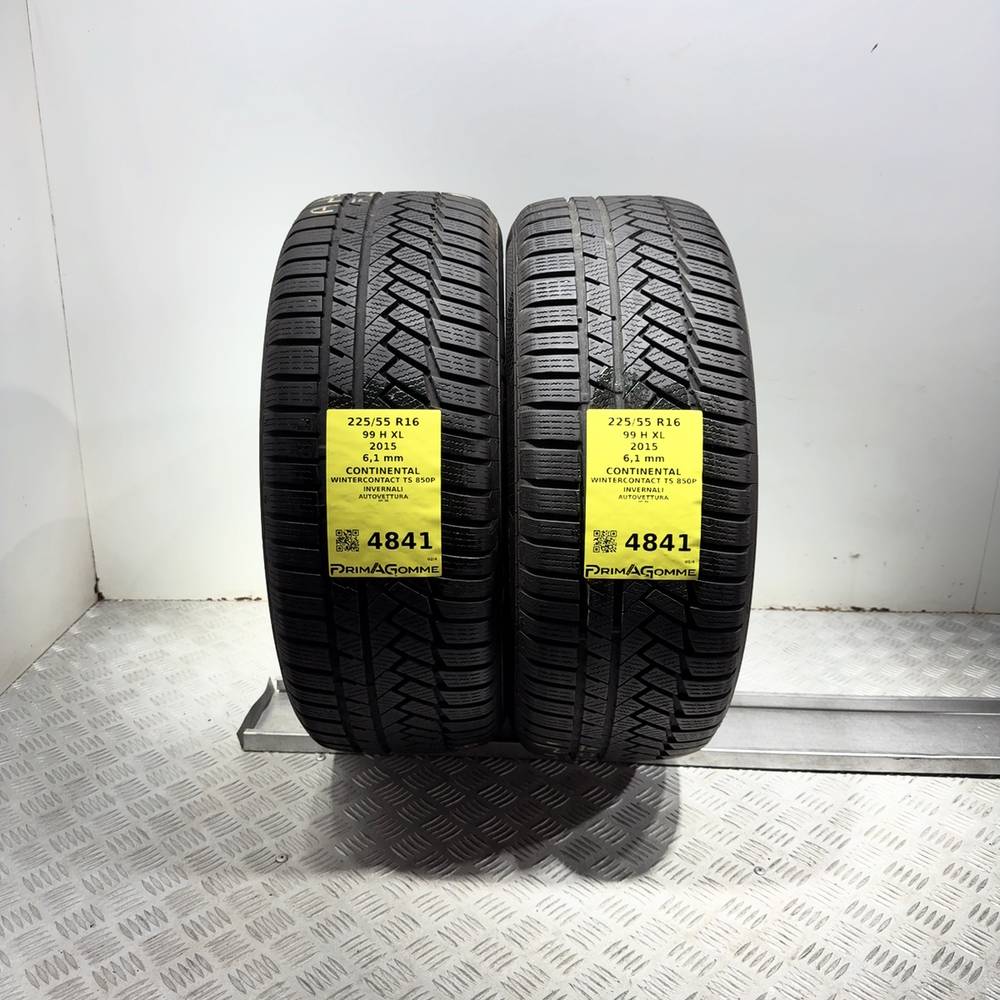 Gomme usate CONTINENTAL Wintercontact TS 850P 225/55 R16 99H – foto 04 | Prima Gomme CONTINENTAL Wintercontact TS 850P 225/55 R16 99H, dettaglio fotografico 4