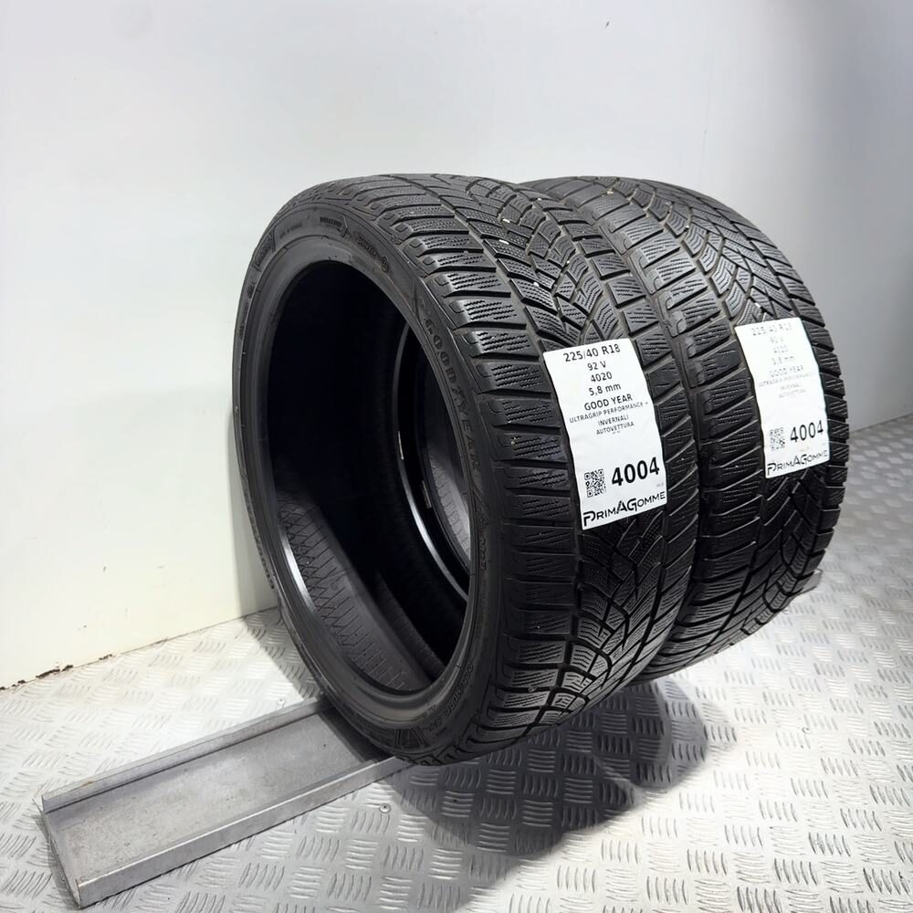 Gomme Usate 225 40 R18 92V GoodYear Ultragrip Performance + 83% Invernali | Gomme Usate | PrimaGomme.it GOOD YEAR Ultragrip Performance + 225/40 R18 92V, dettaglio fotografico 5