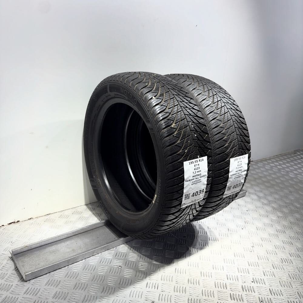 Gomme Usate 195 55 R16 87H Motrio Fairway All Season 98% 4 Stagioni | Gomme Usate | PrimaGomme.it Motrio Fairway All Season 195/55 R16 87H, dettaglio fotografico 5