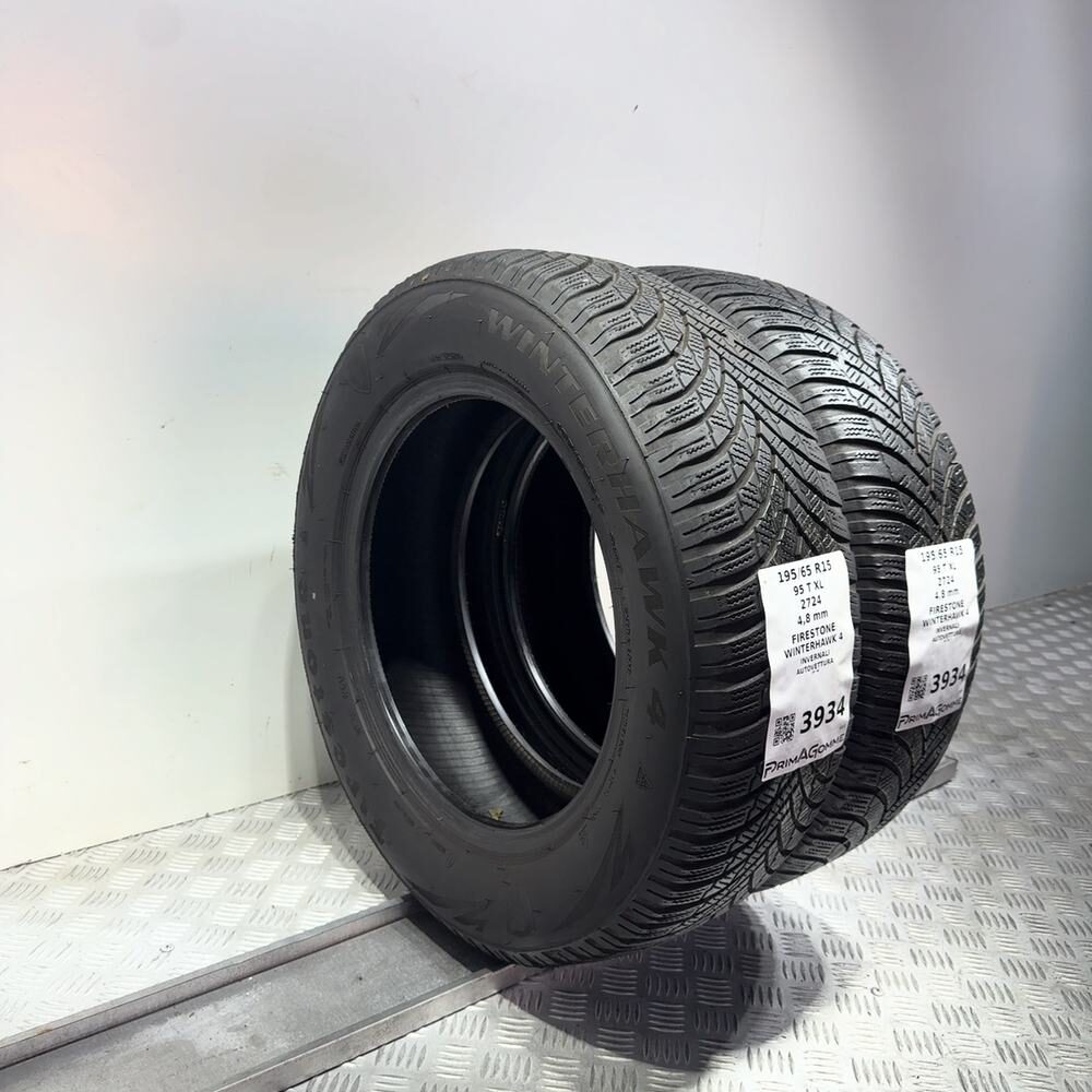 Gomme usate FIRESTONE Winterhawk 4 195/65 R15 95T – foto 05 | Prima Gomme FIRESTONE Winterhawk 4 195/65 R15 95T, dettaglio fotografico 5