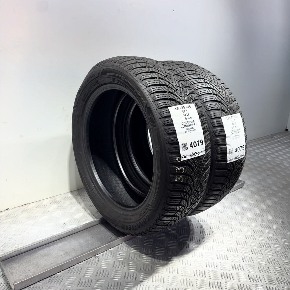 Gomme Usate 195 55 R16 87T Goodyear Ultragrip 9+ 86% Invernali | Gomme Usate | PrimaGomme.it GOODYEAR Ultragrip 9+ 195/55 R16 87T, dettaglio fotografico 5
