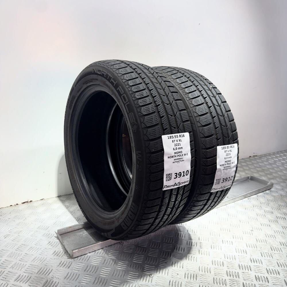 Gomme usate Momo North Pole W-2 185/55 R16 87V – foto 05 | Prima Gomme Momo North Pole W-2 185/55 R16 87V, dettaglio fotografico 5