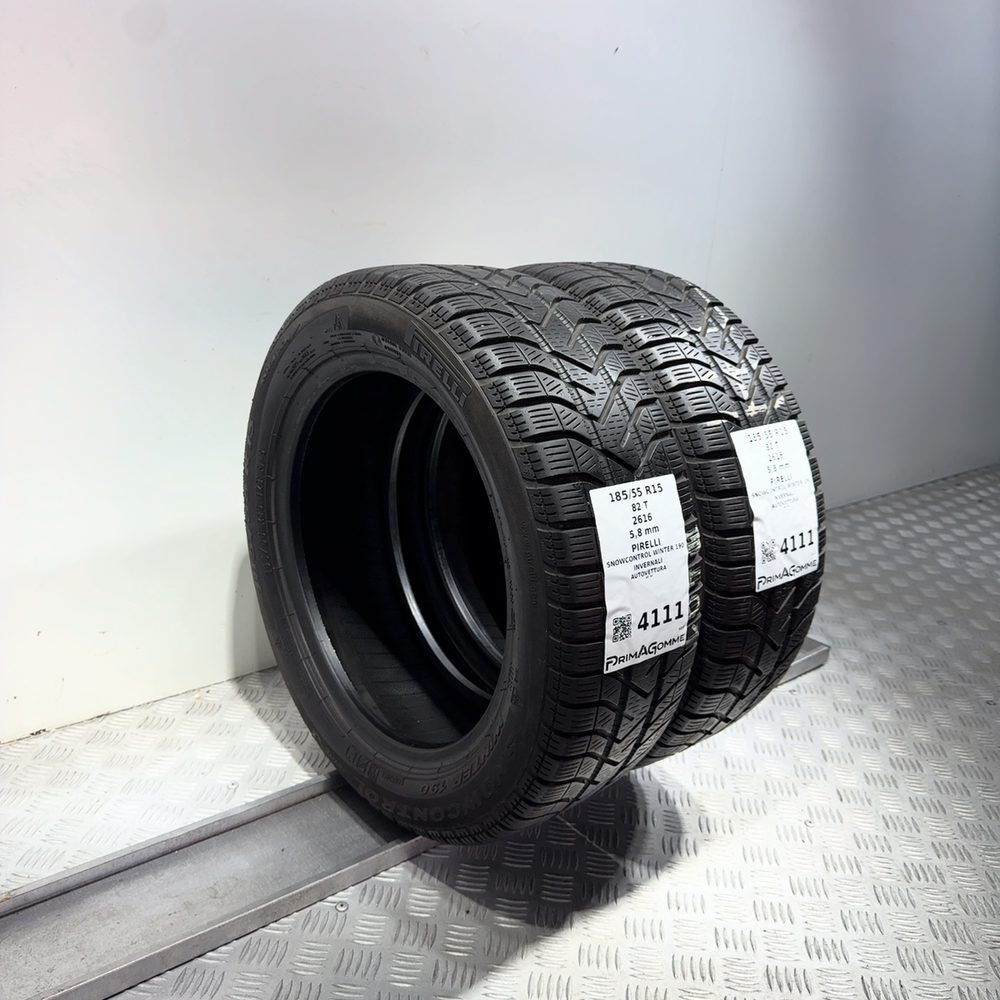 Gomme usate PIRELLI SnowControl Winter 190 185/55 R15 82T – foto 05 | Prima Gomme PIRELLI SnowControl Winter 190 185/55 R15 82T, dettaglio fotografico 5