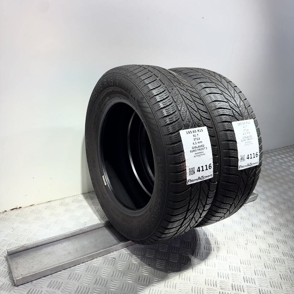 Gomme usate Gislaved Euro Frost 5 195/65 R15 91T – foto 05 | Prima Gomme Gislaved Euro Frost 5 195/65 R15 91T, dettaglio fotografico 5