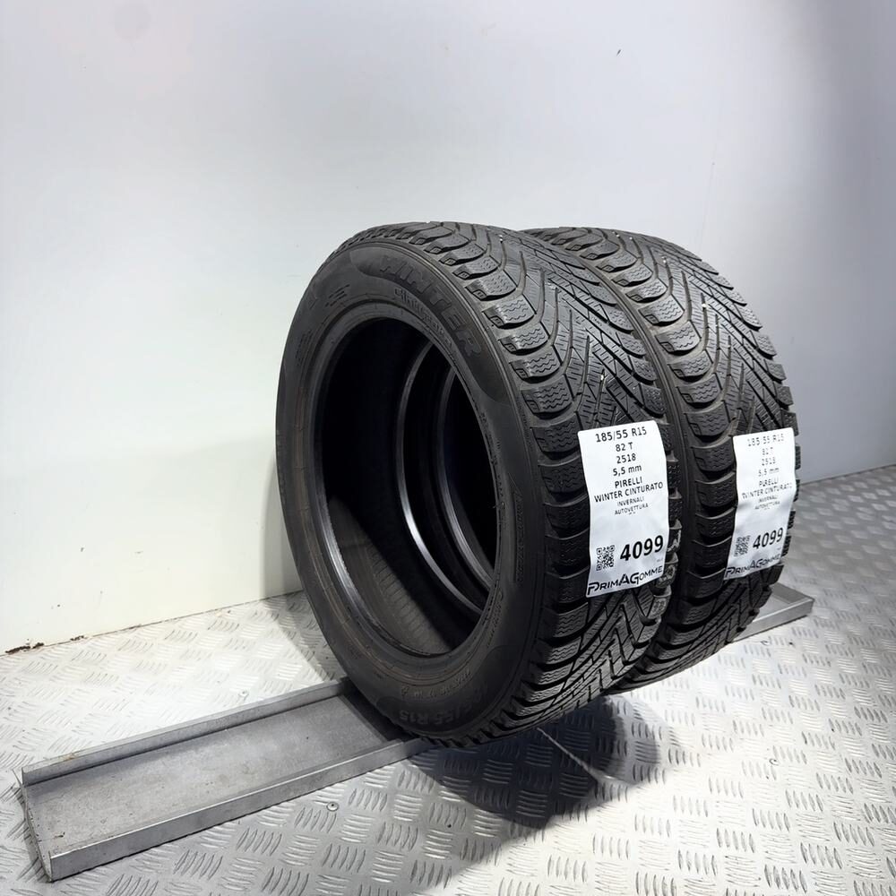 Gomme usate PIRELLI Winter Cinturato 185/55 R15 82T – foto 05 | Prima Gomme PIRELLI Winter Cinturato 185/55 R15 82T, dettaglio fotografico 5