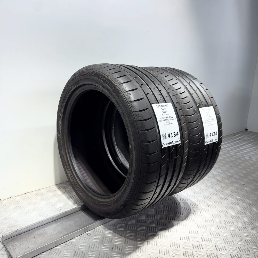 Gomme Usate 255 40 R17 94W Continental Contisportcontact 3 86% Estive | Gomme Usate | PrimaGomme.it CONTINENTAL ContiSportContact 3 255/40 R17 94W: fino a 270 km/h, dettaglio fotografico 5