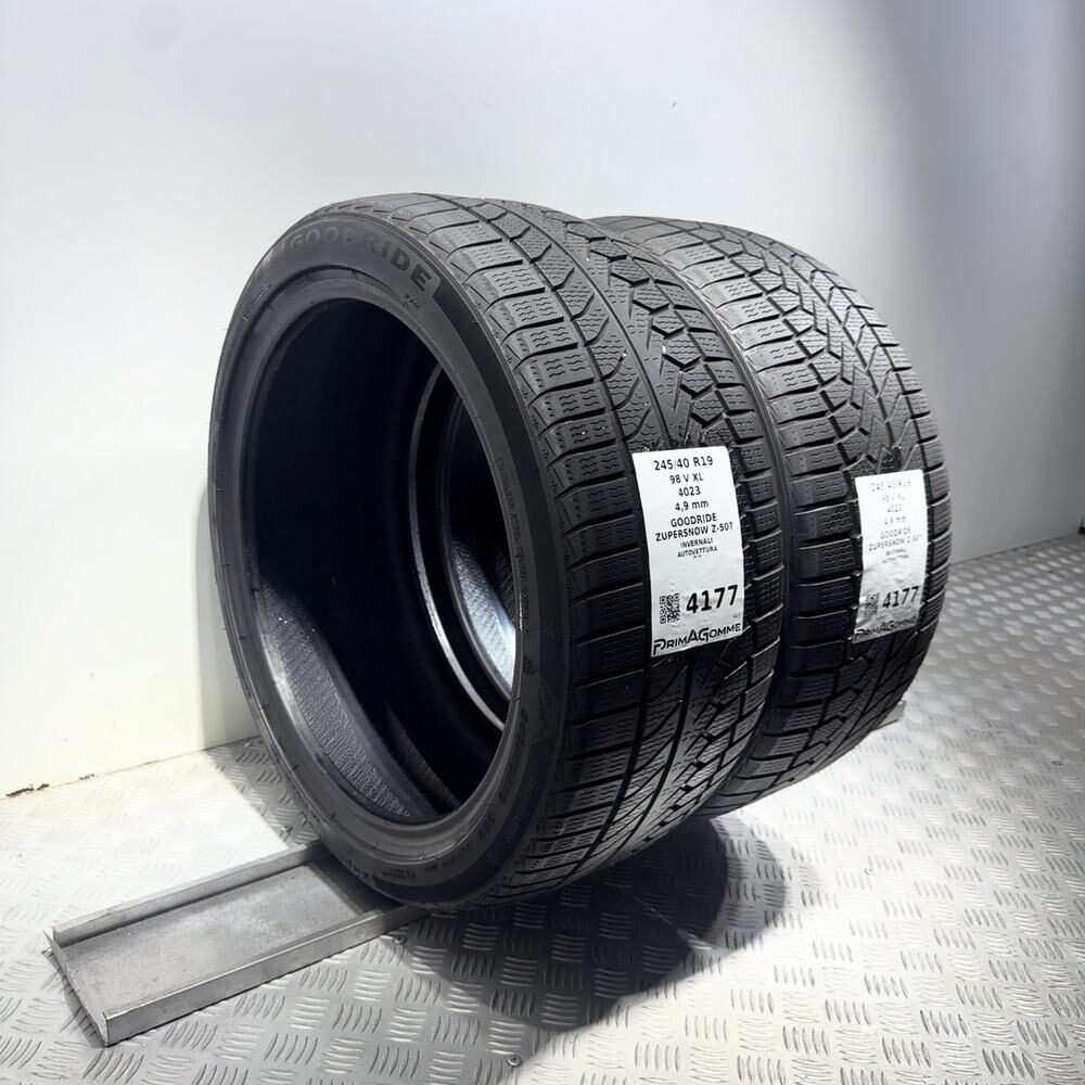 Gomme Usate 245 40 R19 98V XL Goodride Zupersnow Z-507 Invernali | Gomme Usate | PrimaGomme.it GOODRIDE Zupersnow Z-507 245/40 R19 98V, dettaglio fotografico 5