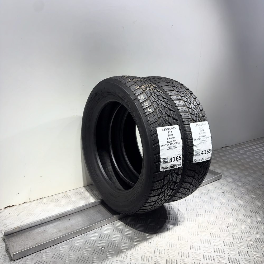 Gomme usate DUNLOP Winter Response 2 165/65 R15 81T – foto 05 | Prima Gomme DUNLOP Winter Response 2 165/65 R15 81T, dettaglio fotografico 5