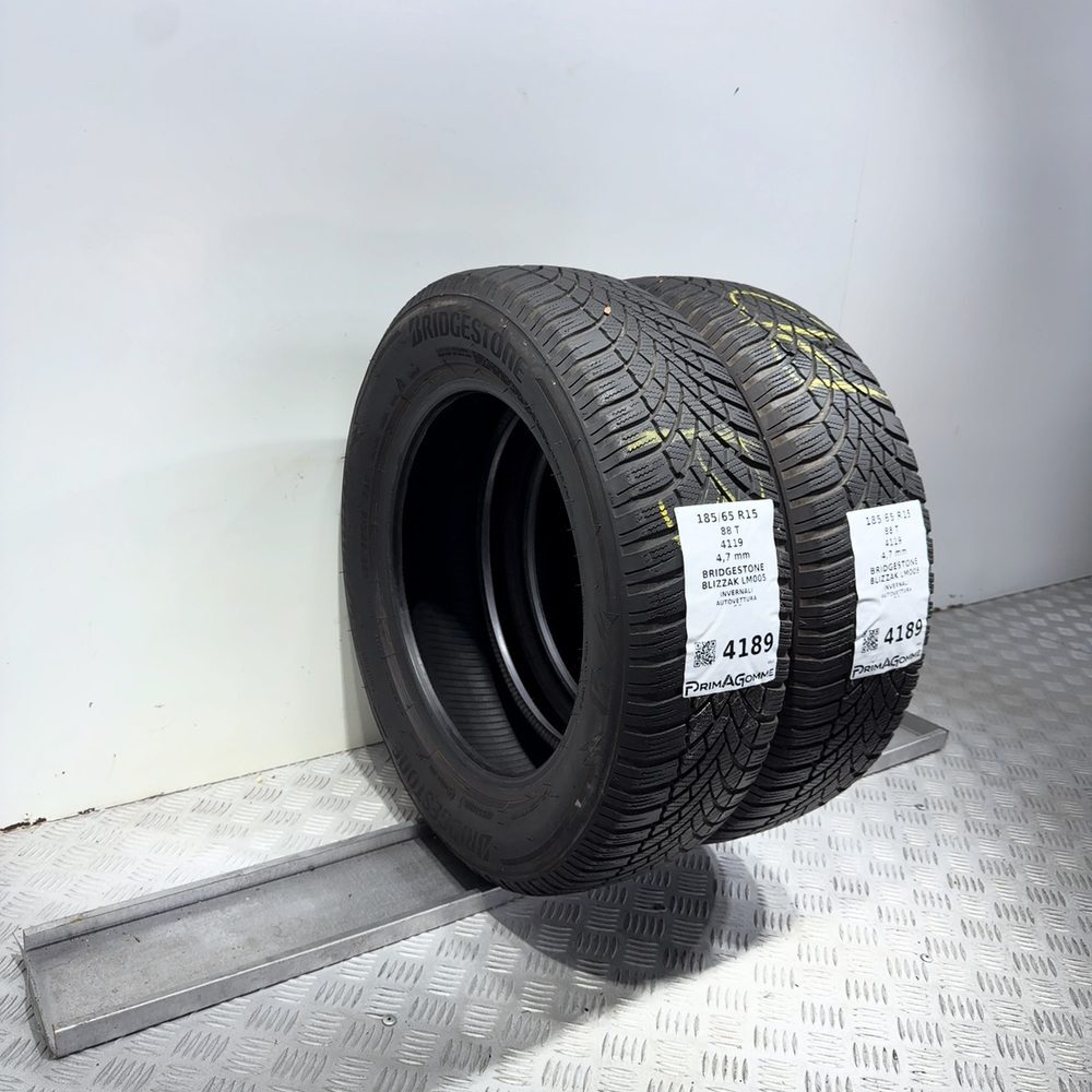 Gomme usate BRIDGESTONE Blizzak LM005 185/65 R15 88T – foto 05 | Prima Gomme BRIDGESTONE Blizzak LM005 185/65 R15 88T, dettaglio fotografico 5