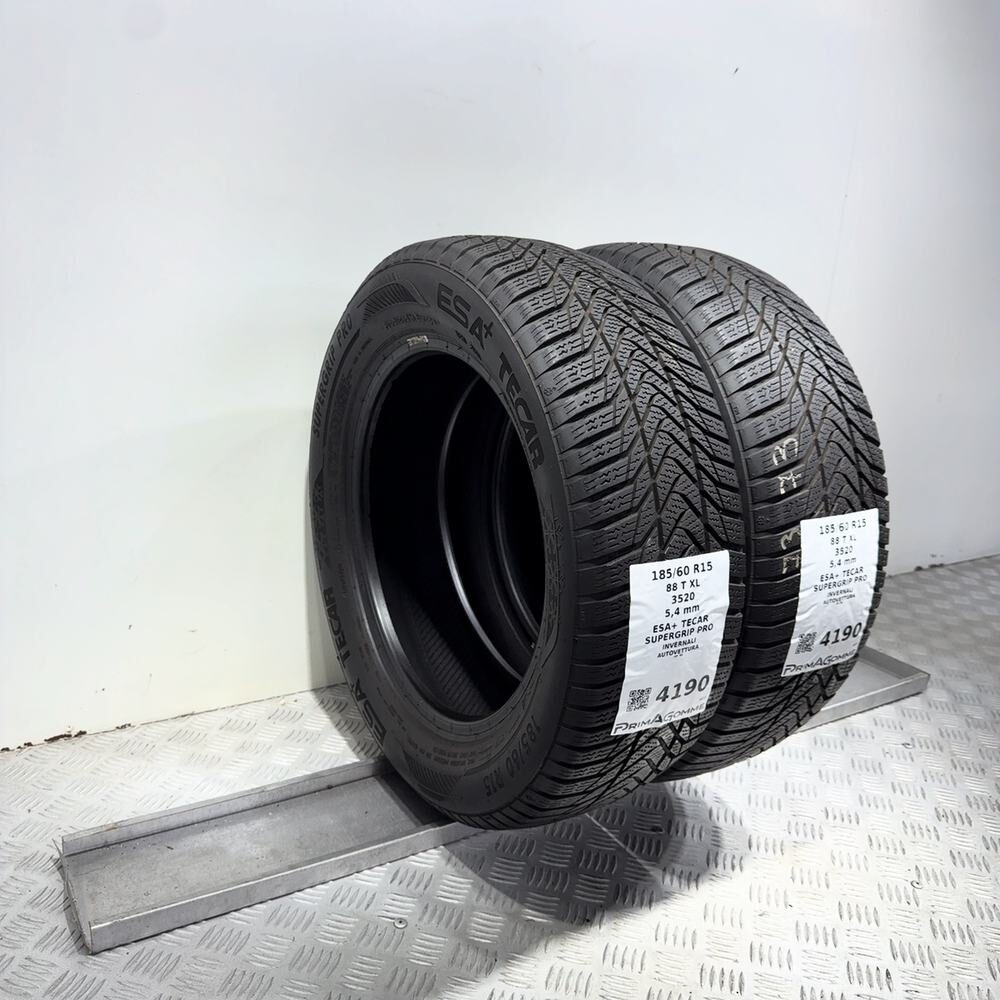 Gomme usate ESA+ TECAR Supergrip Pro 185/60 R15 88T – foto 05 | Prima Gomme ESA+ TECAR Supergrip Pro 185/60 R15 88T, dettaglio fotografico 5
