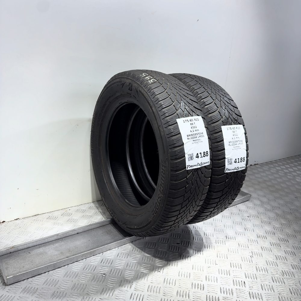 Gomme usate BRIDGESTONE Blizzak LM005 175/65 R15 88T – foto 05 | Prima Gomme BRIDGESTONE Blizzak LM005 175/65 R15 88T, dettaglio fotografico 5