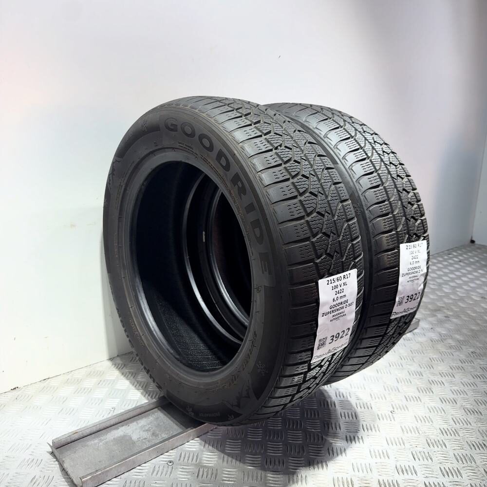 Gomme usate GOODRIDE Zupersnow Z-507 215/60 R17 100V – foto 05 | Prima Gomme GOODRIDE Zupersnow Z-507 215/60 R17 100V, dettaglio fotografico 5