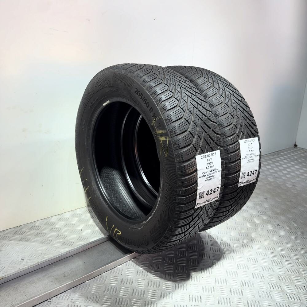 Gomme usate CONTINENTAL Winter Contact TS 860 205/60 R16 92T – foto 05 | Prima Gomme CONTINENTAL Winter Contact TS 860 205/60 R16 92T, dettaglio fotografico 5